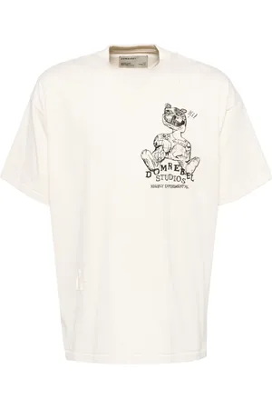 DOMREBEL T-shirt à motifs graphiques