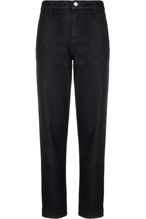 Emporio Armani Jean fuselé à logo brodé