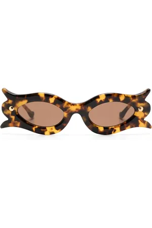Nanushka Lunettes de soleil Tully à fleurs