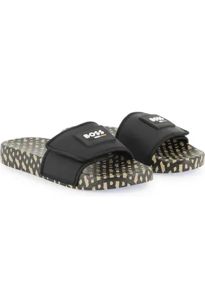 HUGO BOSS Claquettes à logo imprimé
