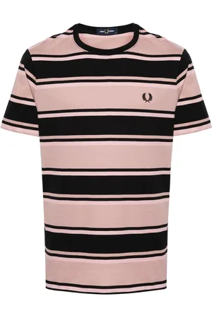 Fred Perry T-shirt en coton à rayures