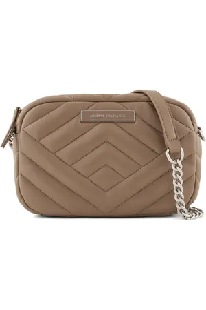 Armani Exchange Sac porté épaule matelassé à patch logo