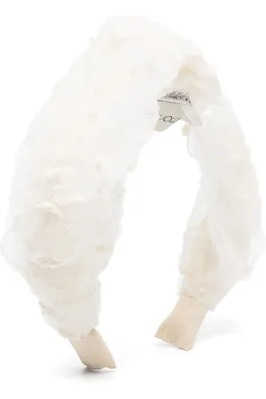 Simonetta Serre-tête à dentelle fleurie