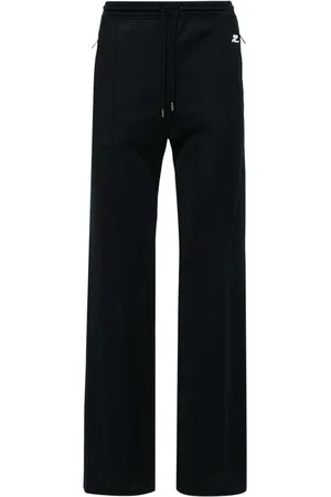 Courrèges Pantalon de jogging à patch logo