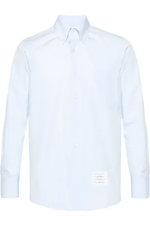 Thom Browne Chemise en coton à col pointu