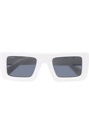 OFF-WHITE Lunettes de soleil Leonardo à monture rectangulaire