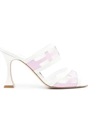 Manolo Blahnik Sandales Avespamu 90 mm à bout ouvert