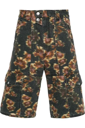 Isabel Marant Short cargo Jemuel à imprimé abstrait