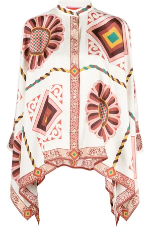La DoubleJ Chemise à imprimé asymétrique