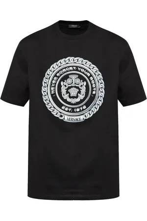 VERSACE T-shirt Chain Crest