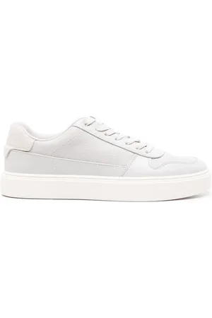 Calvin Klein Baskets en cuir à logo imprimé