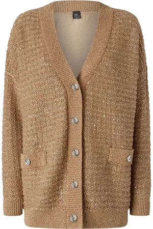 Pinko Cardigan en maille métallisée
