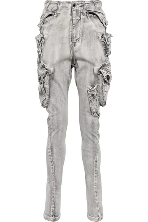 JULIUS Pantalon en coton à coupe sarouel