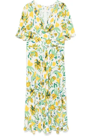 Diane von Furstenberg Robe Vibeke à coupe mi-longue