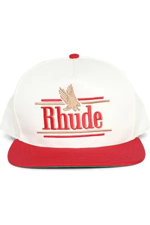 Rhude Casquette Rossa à logo brodé