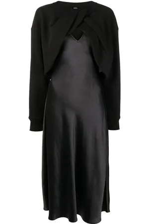 GOEN.J Robe longue à détail torsadé