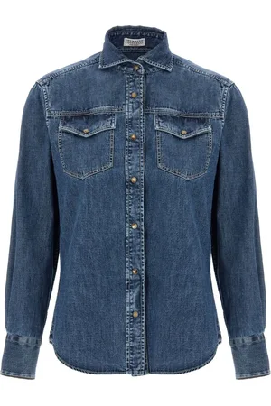 Brunello Cucinelli Chemise en jean