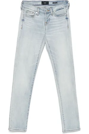7 for all Mankind Jean skinny à taille mi-haute