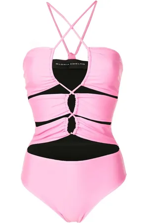 Gloria Coelho Maillot de bain réversible à design noué