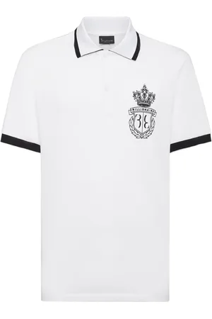 BILLIONAIRE Polo en coton à logo brodé
