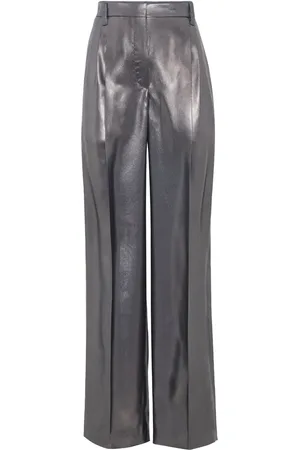 Brunello Cucinelli Pantalon de tailleur en soie