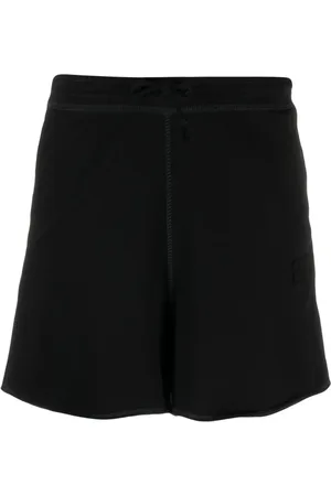 Ganni Short court à patch logo