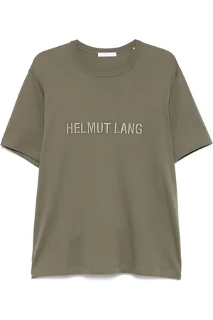 Helmut Lang T-shirt à logo brodé