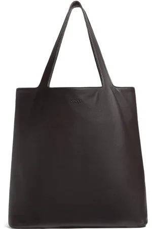 Ermenegildo Zegna Sac à main Secondskin en cuir