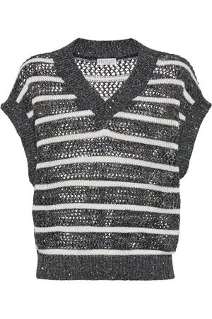 Brunello Cucinelli Débardeur à sequins