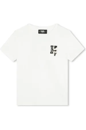 Karl Lagerfeld T-shirt Ikonik en coton bilogique