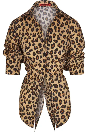 SIMON MILLER Blouse à imprimé léopard