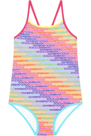 Dolce & Gabbana Maillot de bain à logo imprimé