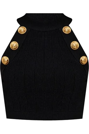 Balmain Haut à boutons décoratifs
