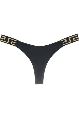 VERSACE Bas de bikini à bande Greca