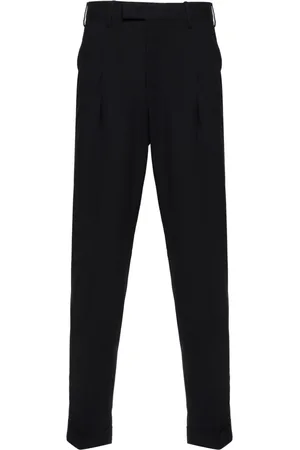 PT Torino Pantalon slim à design plissé