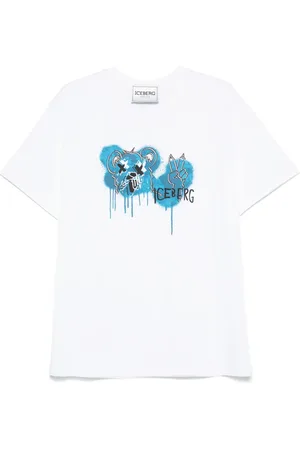 Iceberg T-shirt à imprimé ours