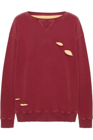 Maison Margiela Sweat superposé à effet usé
