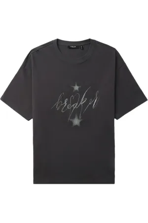 FIVE CM T-shirt en coton à imprimé graphique
