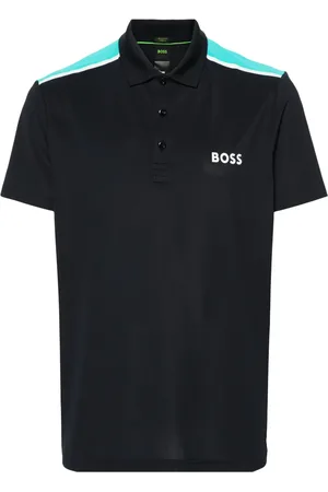 HUGO BOSS Polo à logo imprimé