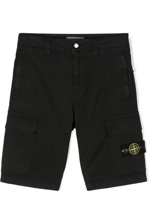 Stone Island Short en polaire à poches cargo