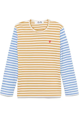 Comme des Garçons T-shirt rayé à manches longues