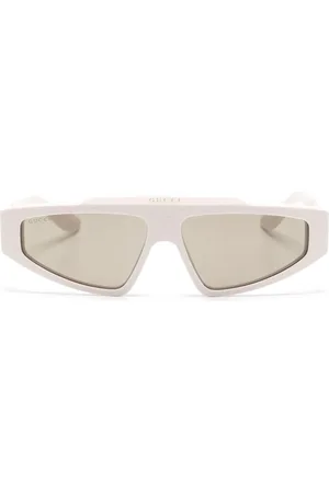 Gucci Lunettes de soleil à monture miroitée