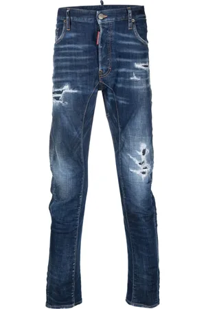 Dsquared2 Jean slim à effet usé