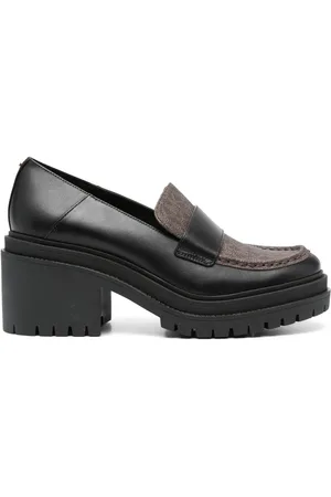 Michael Kors Mocassins Rocco 75 mm à motif monogrammé