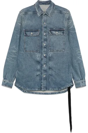 Rick Owens Veste boutonnée en jean