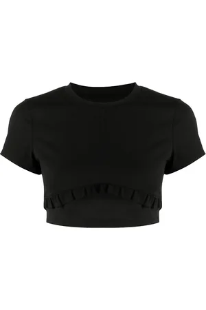 Onefifteen T-shirt crop à volants