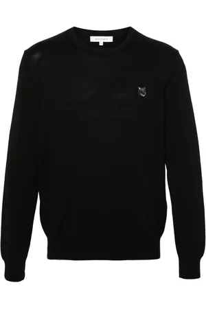 Maison Kitsuné Pull à patch Fox