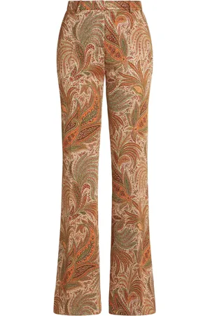 Etro Pantalon à motif cachemire