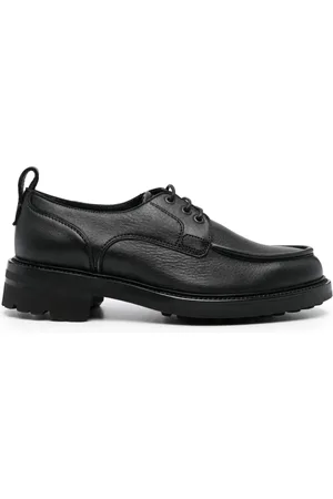 BRIONI Derbies en cuir à effet froissé