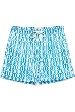 PENINSULA SWIMWEAR Short de bain à imprimé graphique